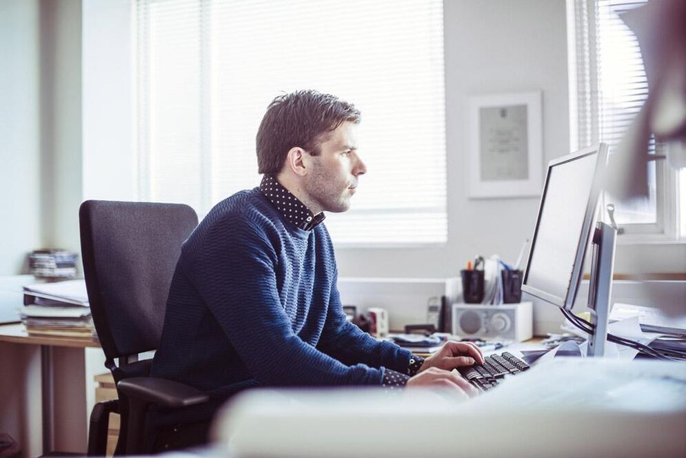 Travailleur de bureau